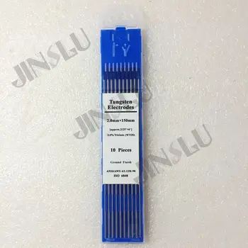 

WY20 BLUE 2% Yttriated Tungsten Welding & TIG Electrodes 2.0*150mm,10PK