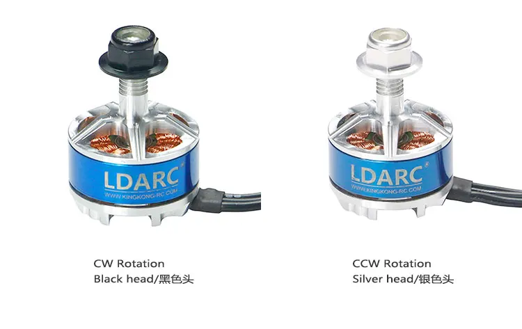 LDARC KINGKONG XT1806 2500KV бесщеточный двигатель CW CCW для FPV гоночного дрона квадрокоптера RC