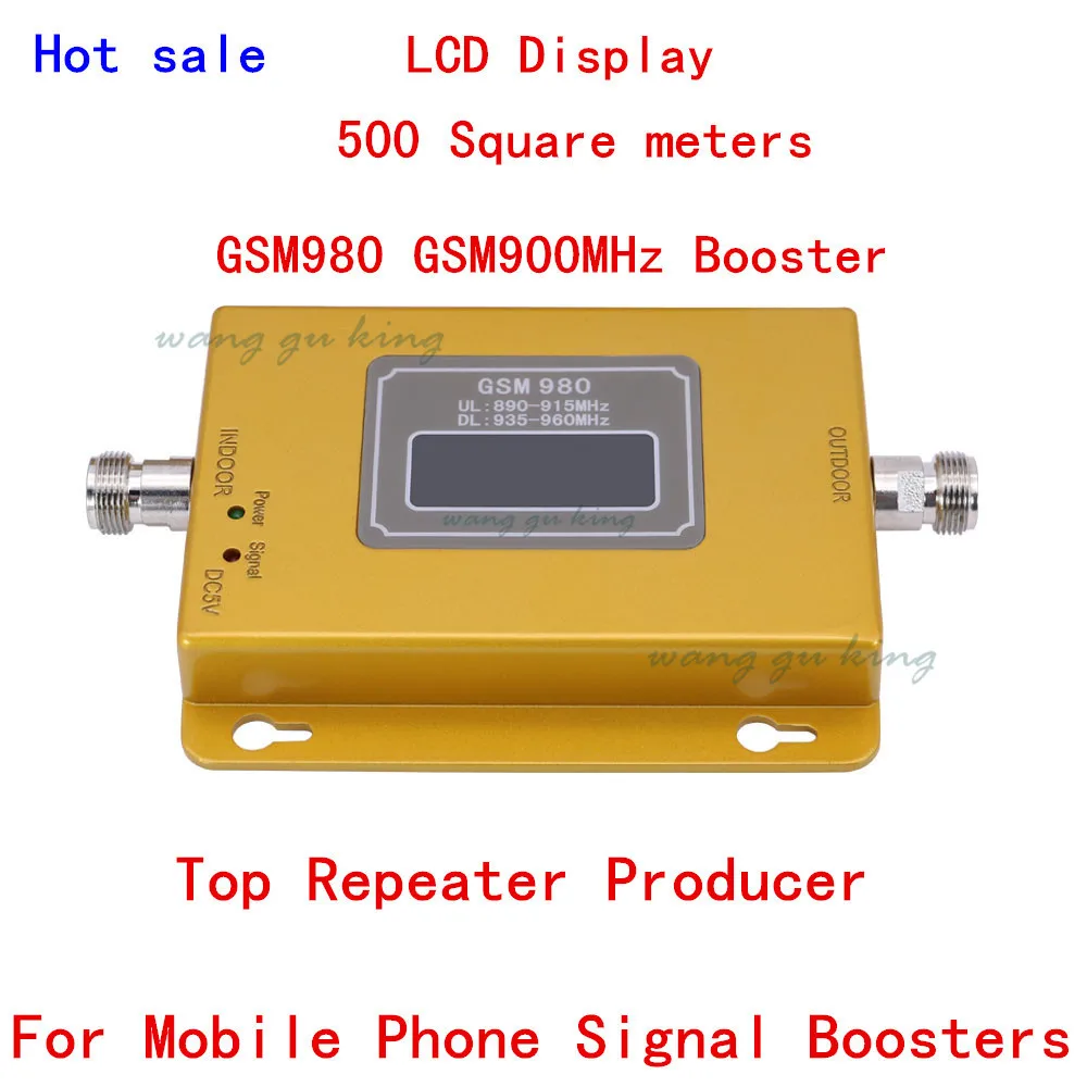 For Russia GSM 980 20dbm power LCD display phone booster repeater GSM 900mhz repeater boosterGSM signal booster gsm booster