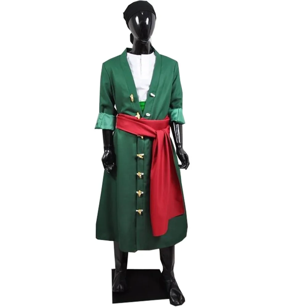 2018 ONE PIECE Roronoa Zoro cosplay clothes after two years the cosplay ...