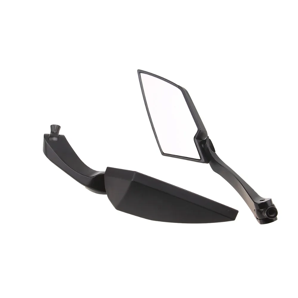 

POSSBAY Universal 8/10mm Motorcycle Mirrors Side Rear View Mirrors for Harley Honda Suzuki Cafe Racer Diamond Rearview Mirrors