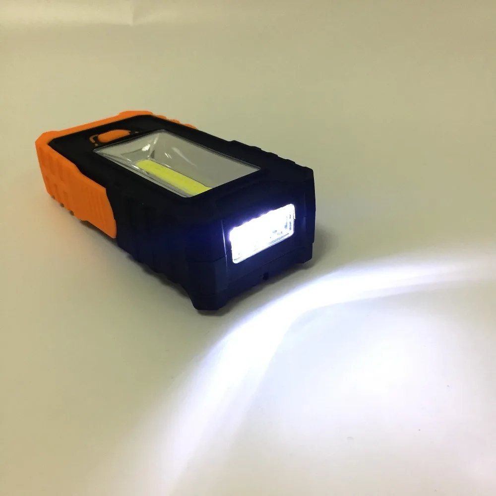 MingRay Портативный Универсальный светодиодный фонарик с зажимом на ремень с магнитной регулируемой базой для ремонта кемпинга