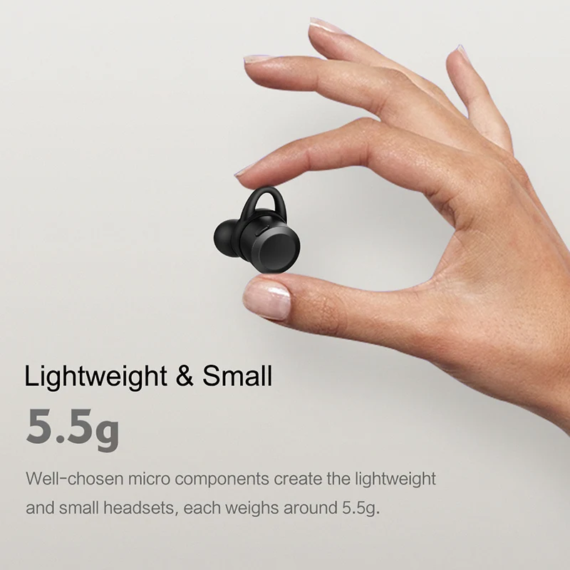 Хит продаж мини беспроводные Bluetooth наушники ROCK TWS стерео с зарядным боксом