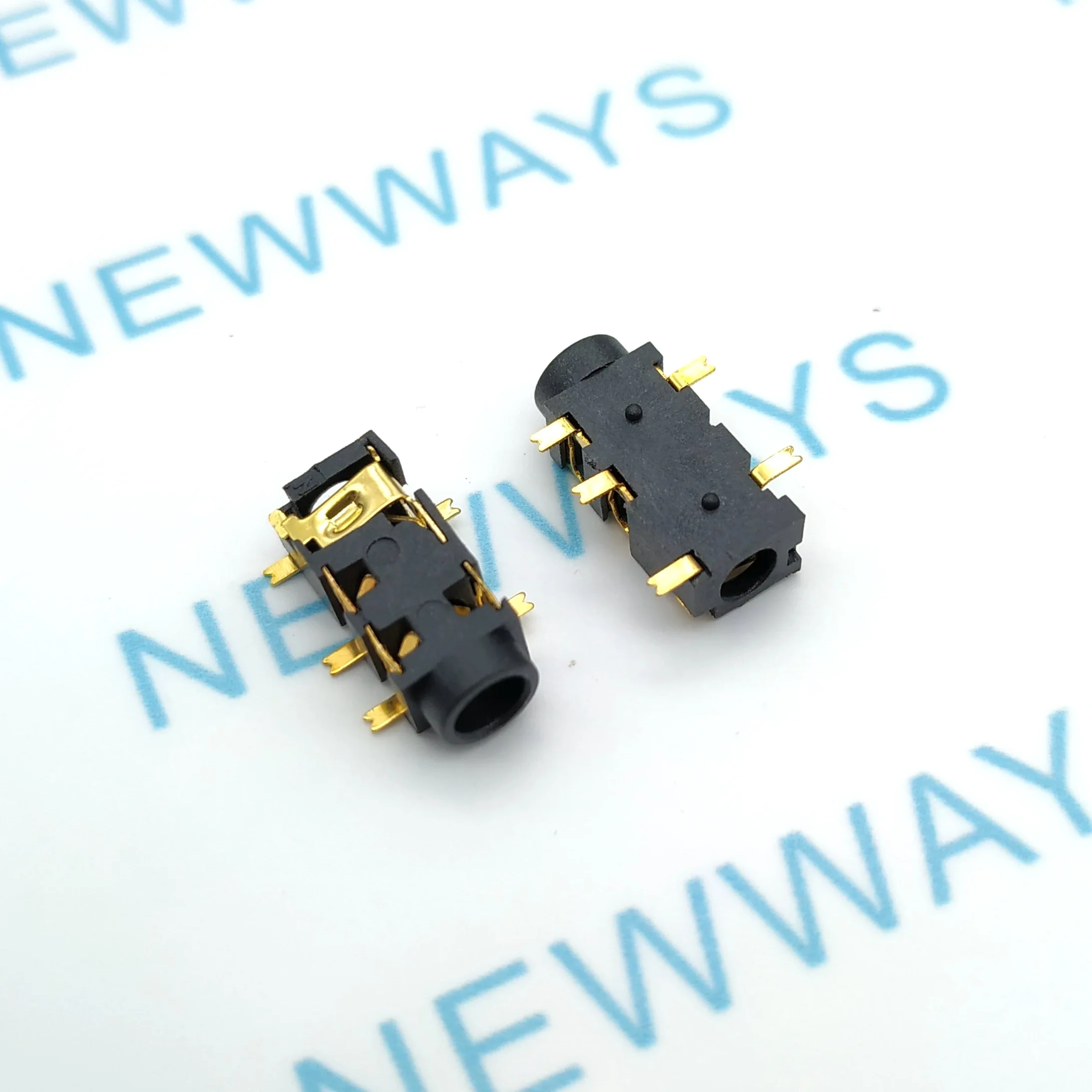 

100pcs PJ-327A headphone jack 3+2 2+3 3.5 headphone jack headphone jack digital product earphone holder