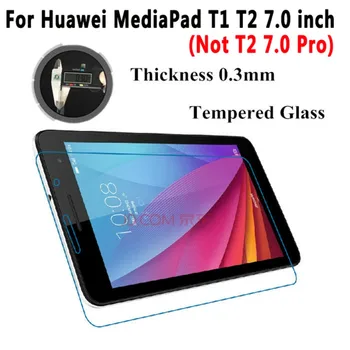 

For Huawei Mediapad T1 7.0 Glass Screen Protector For Huawei MediaPad T1 7.0 T1-701u & Huawei MediaPad T2 7.0 Tempered Glass