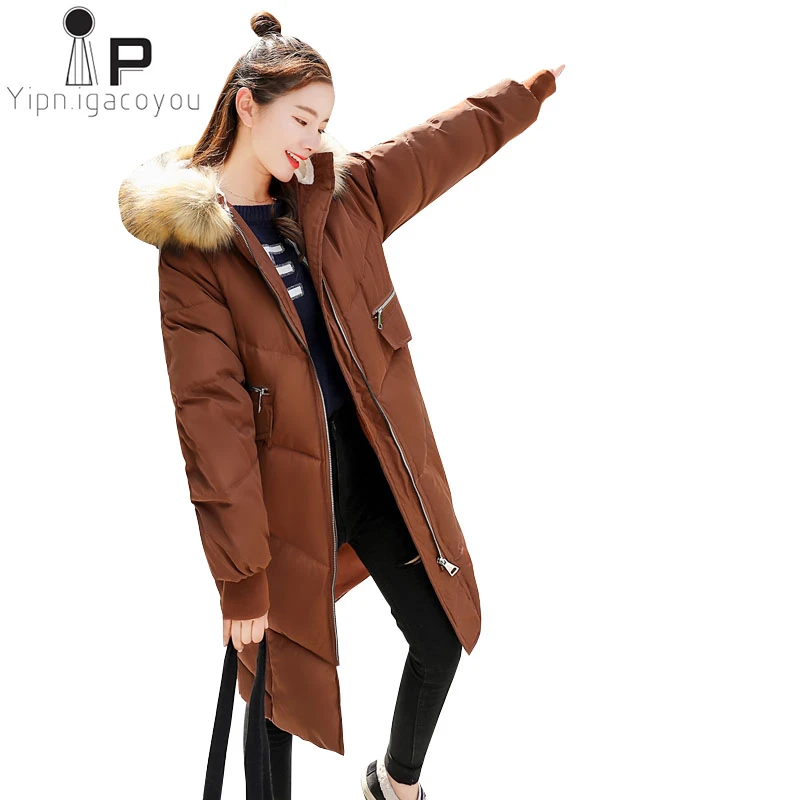 Parka Capuchon Manteau Femmes Dames Parkas À Coréenne D'hiver 03 Long Mode Manteaux Chaud Casual Coton 02 Pardessus Vestes Femme 01 z4dwqx