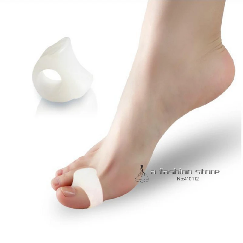 

2 pcs Bunion Toe Separator Foot Care Gel Hallux Valgus Correction Separators Valgus Pro Stretchers Bone Thumb Protector X-13003