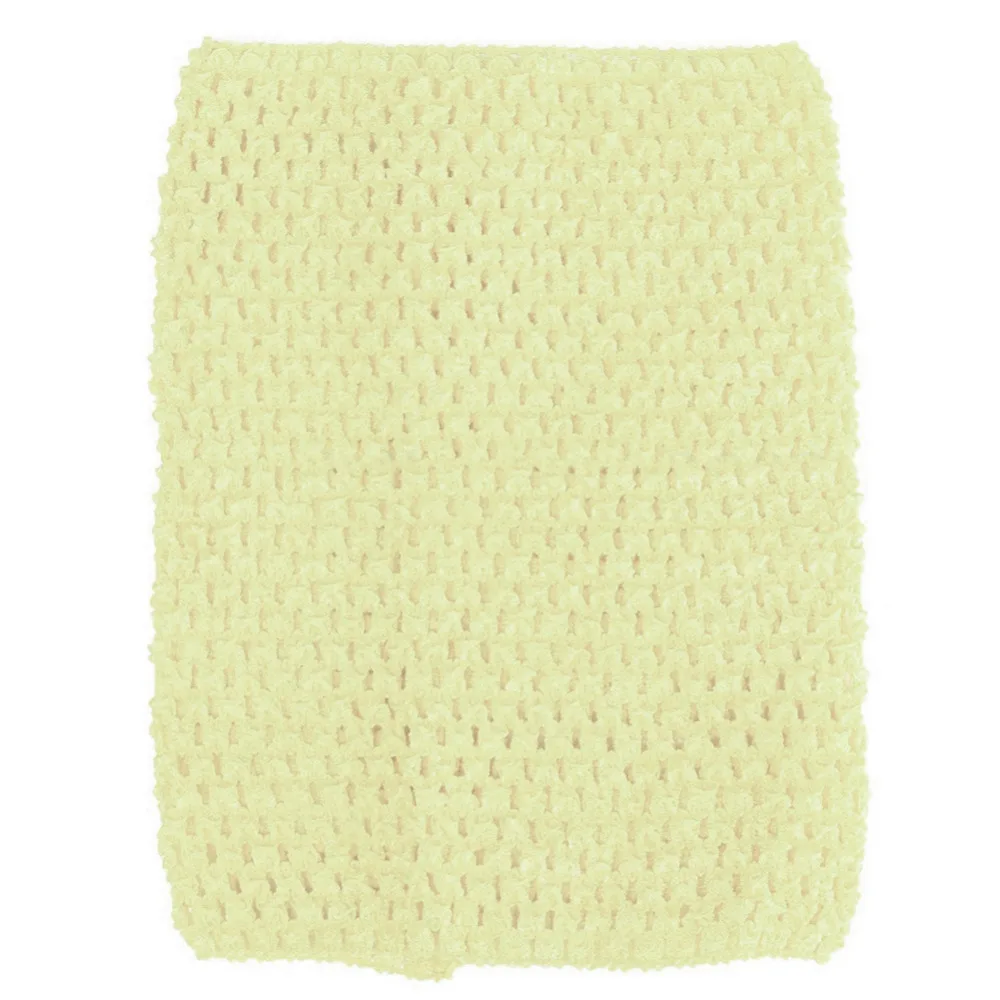 2017 Hot 9'' Crochet Tube Top Tutu Elastic Waistband Headband Women Girl Princess Hair Band Girls Skirt