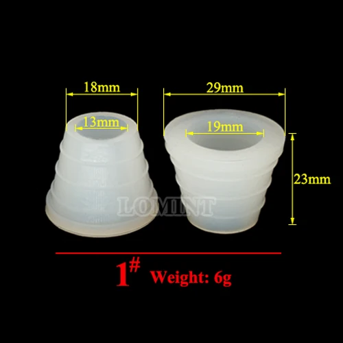 LOMINT White Hookah Bowl Grommet Silicone Rubber Seal For Starbuzz Mya