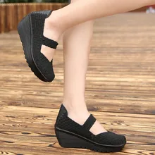 Perimedes/Женская прогулочная обувь; повседневная мягкая обувь на плоской подошве для девочек; специальные кроссовки с ремешком; однотонная обувь с переплетением;# g30