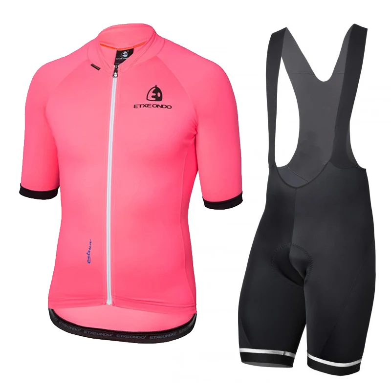 Новинка, etxeondo ciclismo, одежда для велоспорта, мужские шорты на лямках, набор для велоспорта, ropa ciclismo hombre, MTB Cycle, комплект из Джерси, дышащий, 12D гель