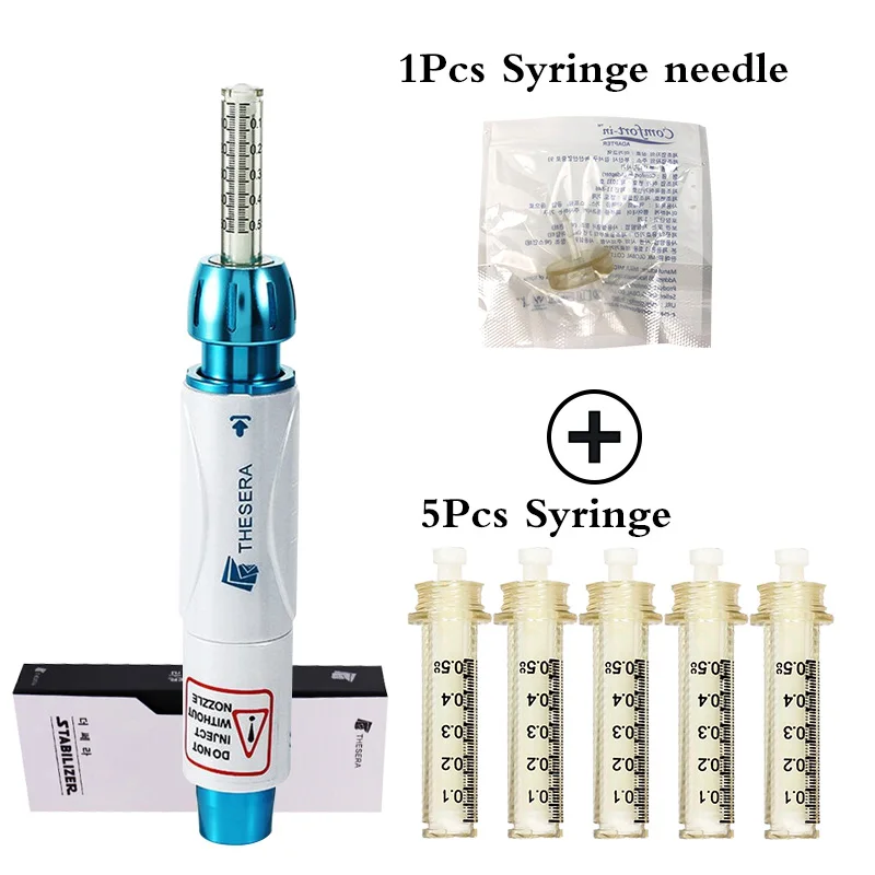 

Hyaluronic Pen 0.5ml Hyaluronic Acid Guns kit No Injection Hyaluron Pen For Anti-wrinkle Filling Lifting Atomizer injection Pen