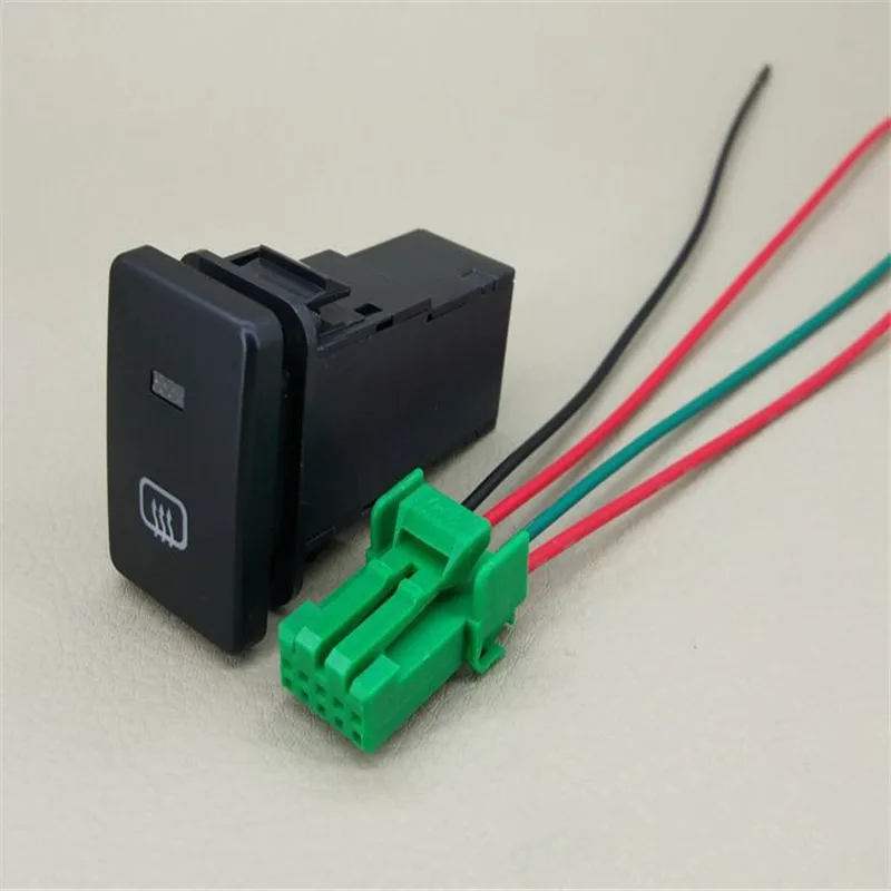 

LARATH Fast delievery ! For Toyota Fortuner (2017) Heating switch & Horn / speaker switch button with wire