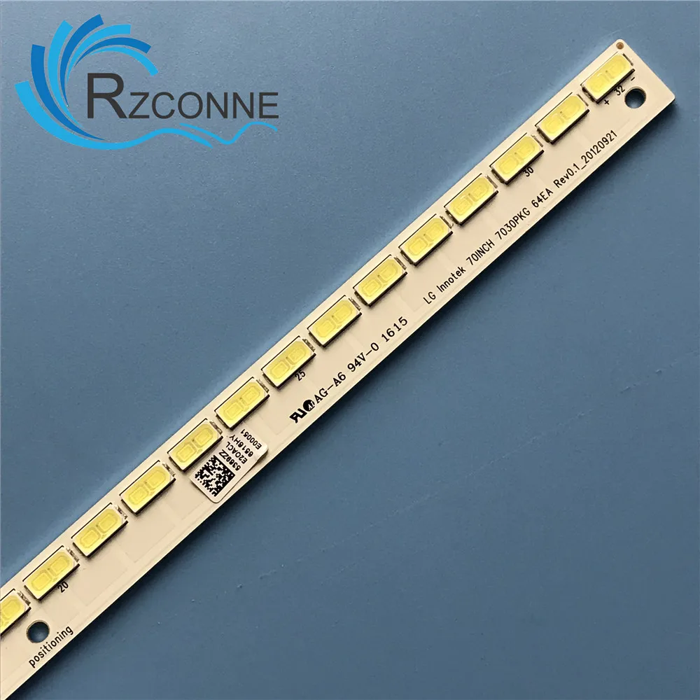 Tira Retroiluminação Led Lâmpada para Lk695d3la18 64 01cvb058a002 Lcd70lx255a 2012ssp7064-7030 Runtk5238tpzz 5238zz 5369zz 5195 5122 - Imagem 4