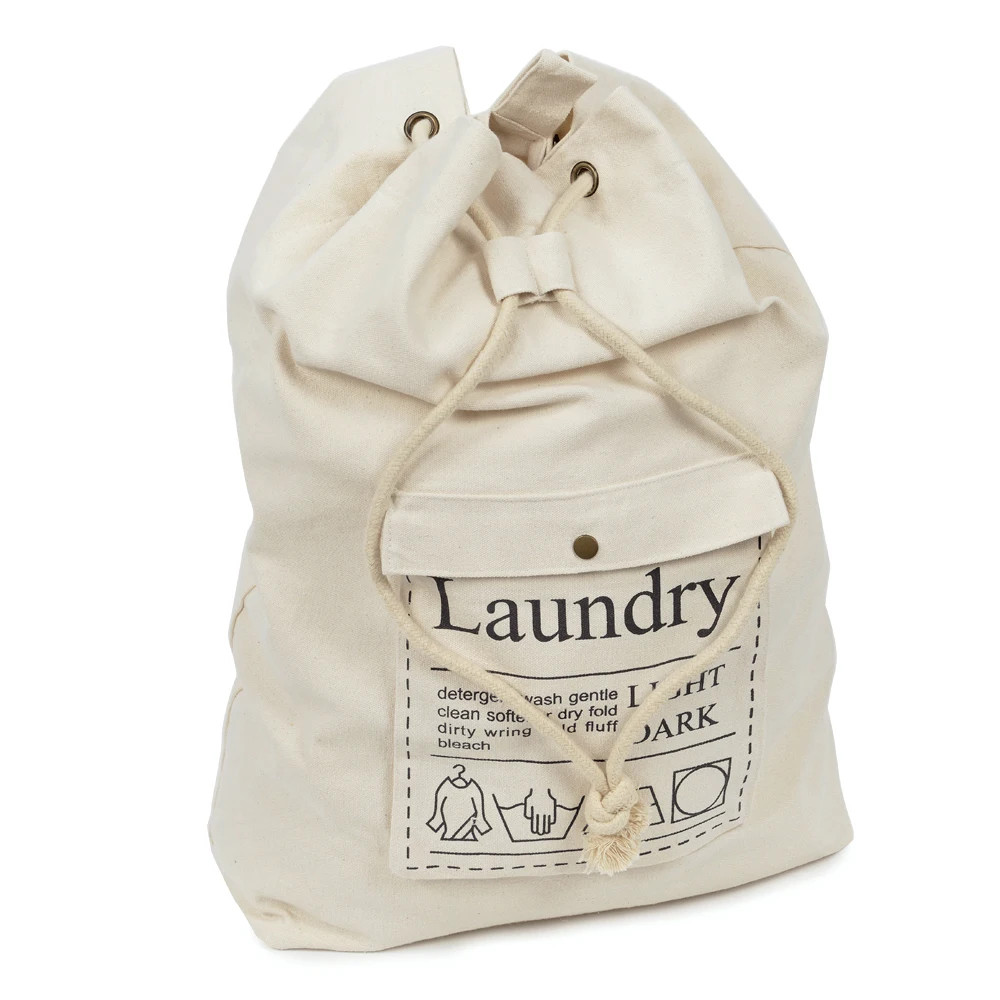 كبيرة حقيبة الغسيل القطن قماش شنطة ملابس بحبل القذرة صندوق تخزين ملابس أكياس المنزل الأساسية مع قابل للتعديل حزام الكتف كبيرة حقيبة الغسيل القطن قماش شنطة ملابس بحبل القذرة صندوق تخزين ملابس أكياس المنزل الأساسية مع قابل للتعديل حزام الكتف