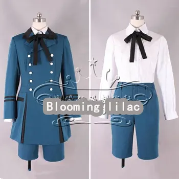 

Free shipping Black Butler 2 Kuroshitsuji Ciel Phantomhive Childe Cosplay Costume