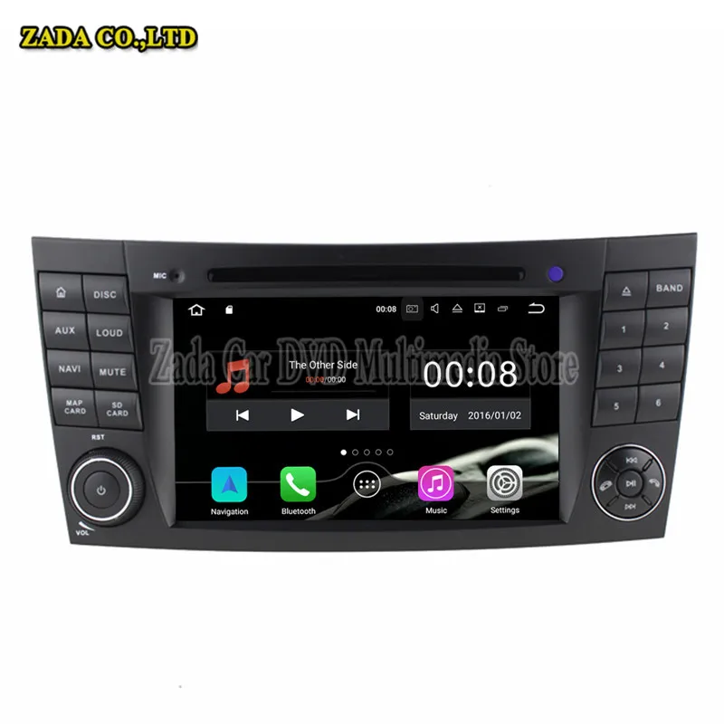 NAVITOPIA 7 дюймов 1024*600 4 ядра 2 ГБ Android 1 автомобилей Радио gps для Benz W211/W219 (2002/03-2008) /W463