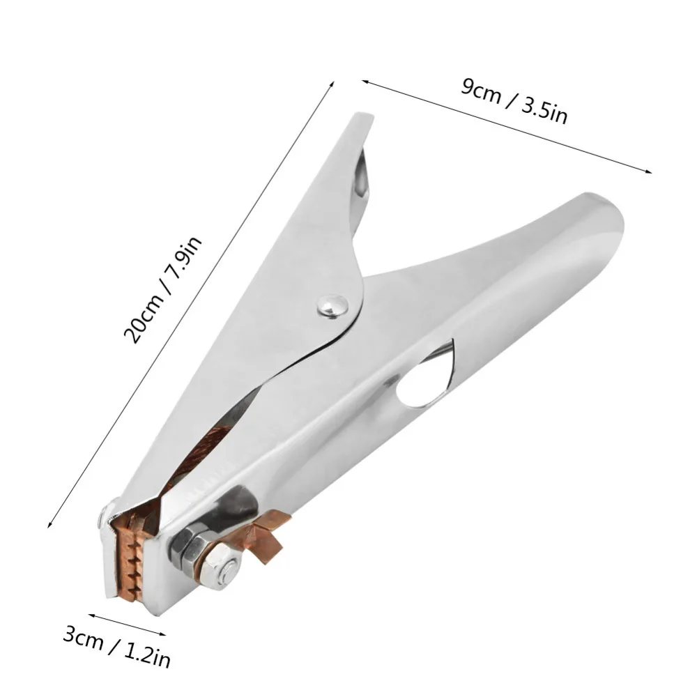 500A держатели для электрода гальванический Заземляющий зажим медная Сварка заземления Зажим для ручного сварщика Голландский тип скидка