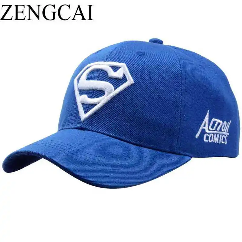 Кепка Супермена дальнобойщика Snapback Бейсболка s папа шапки для мужчин и женщин хип