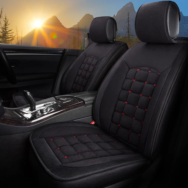 Car Seat Cover Winter Warm Velvet Seat Cushion Universal Front Rear Back Chair Seat Pad for LEXUS CT ES IS GS GX LX RX NX LS GX4