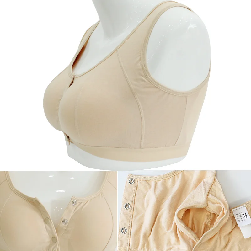 Skup ONEFENG 6031 przednie zapięcie kamizelki projekt mastektomia biustonosz do silikonowej protezy piersi silikonowe cycki