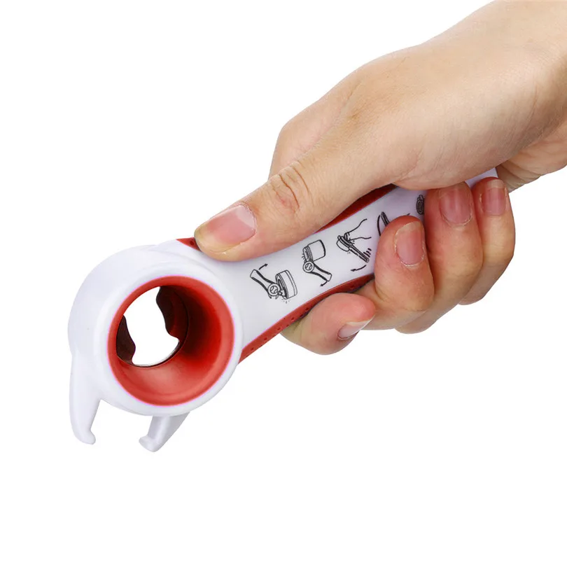 1Pcs Hot Sale Kitchen Tools Black Bottle Home Kitchen Multifunction 5 in 1 Bottles Jars Cans Manual Opener Tool Gadget (7)