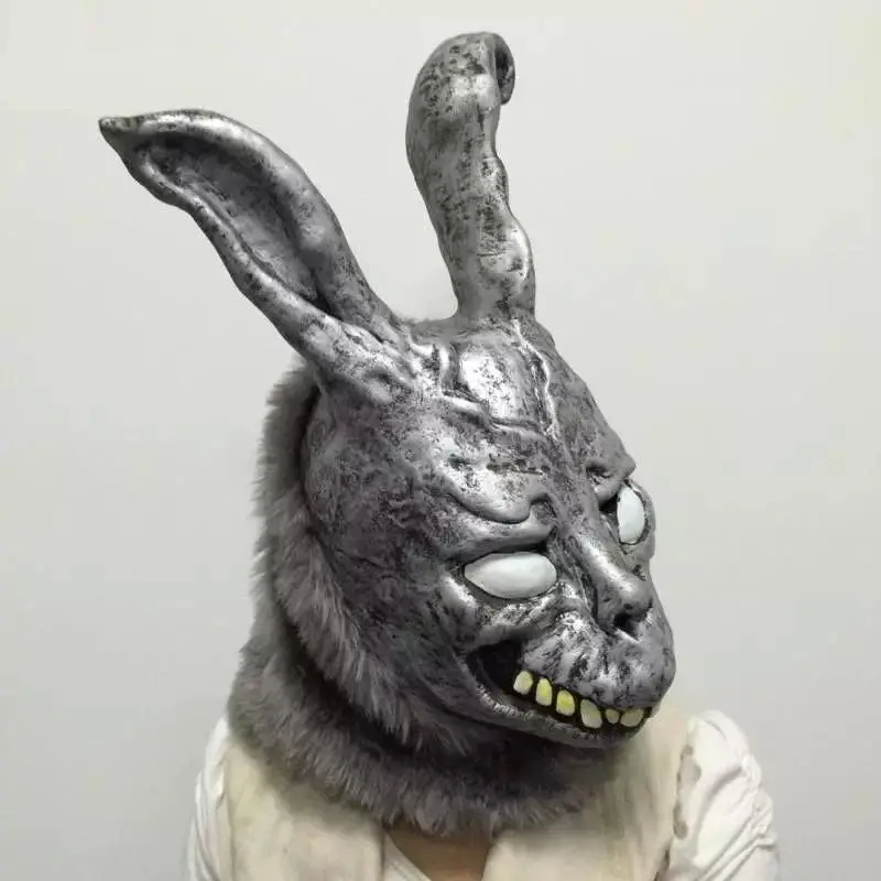 Донни Дарко Косплей Кролик полный латексная маска для лица накладные с мехом взрослый костюм подарок Прямая поставка