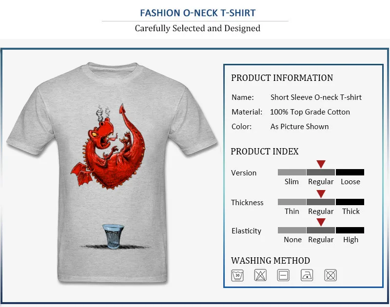 Drag n Drop All Cotton Men Short Sleeve Tops Shirt Summer Summer T Shirt Printed On Tee-Shirt Designer Round Collar Drag n Drop