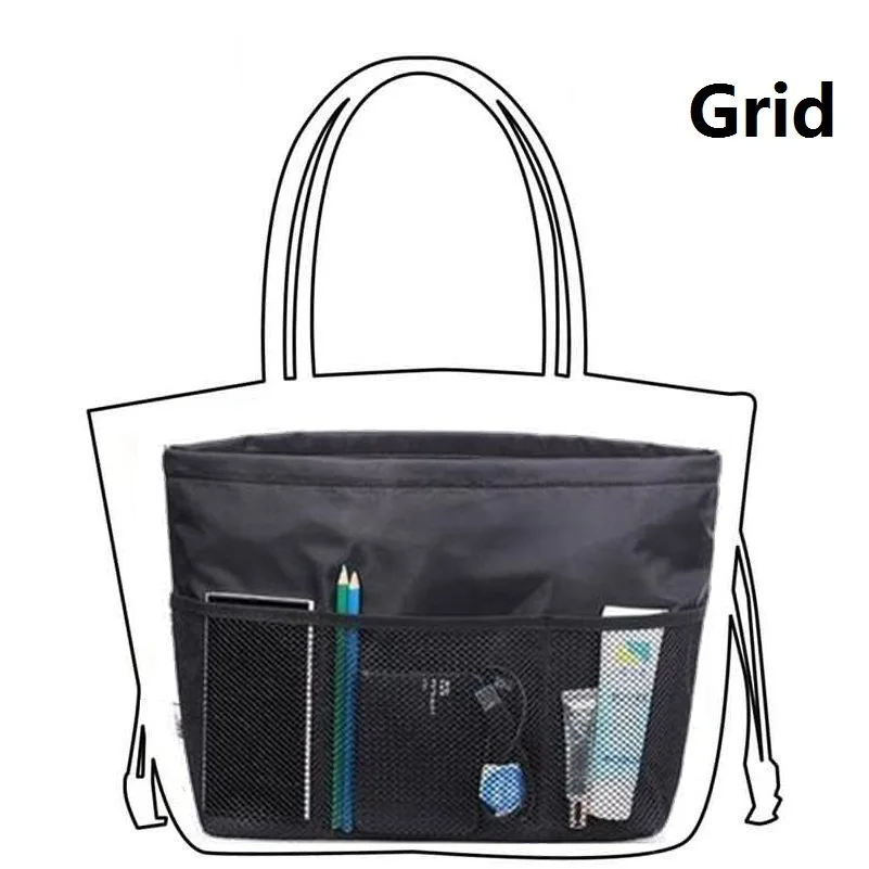 Buy Black Organizer Bag with Multi Pockets Purse