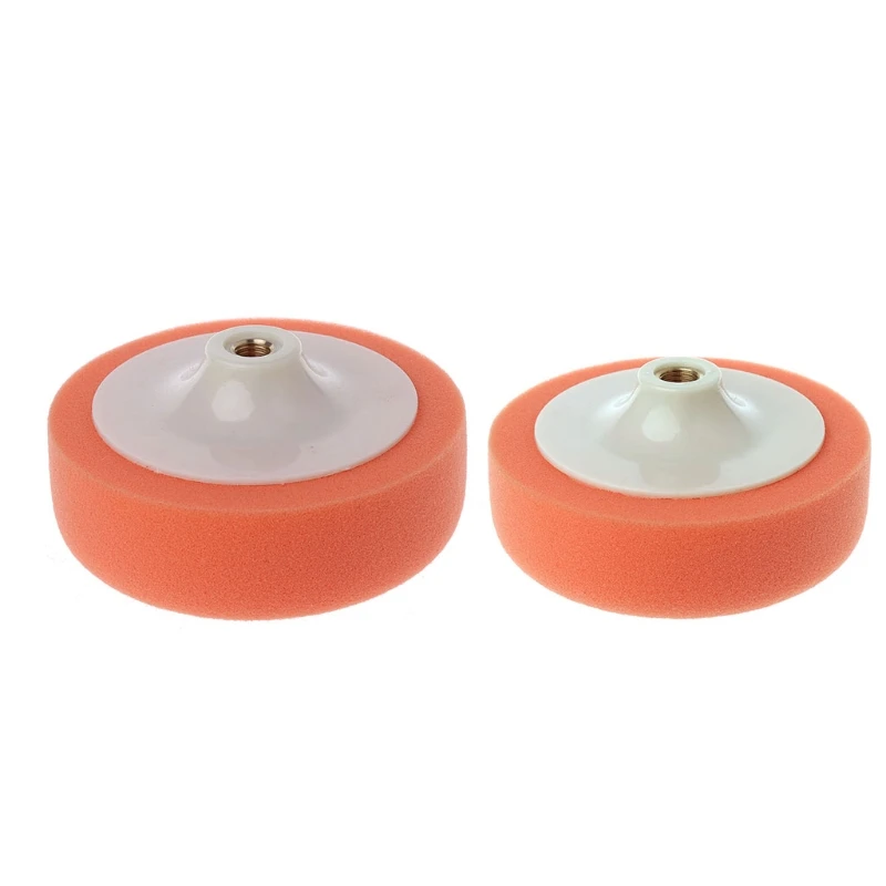 

6 Inch 15cm Auto Car Polishing Buffing Polishing Pad Sponge Wheel Waxing Orange