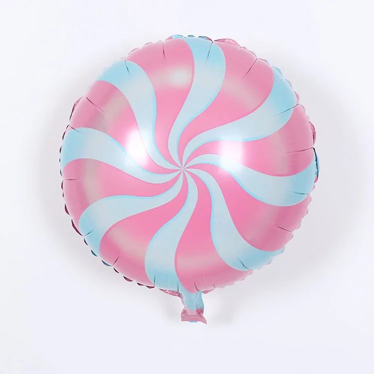 10 шт. 18 дюймов леденец Фольга шар конфеты ветряная мельница точка алюминиевые шары для свадьбы детский душ день рождения принадлежности детские игрушки