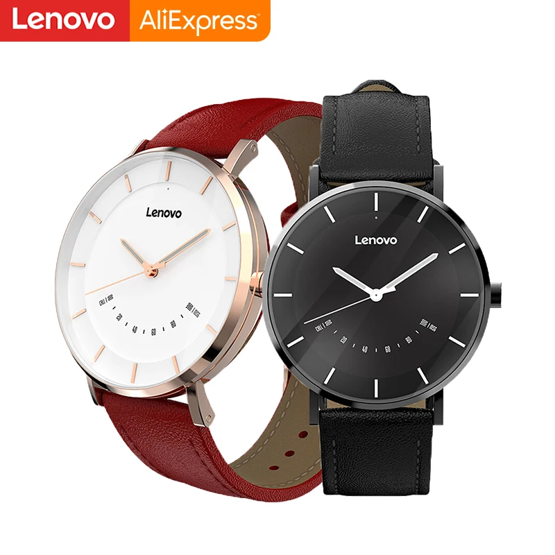 

Lenovo Smart Watch S Fashion Quartz Watches Intelligent Reminder 50M Waterproof Long Battery Life Sports Smartwatch