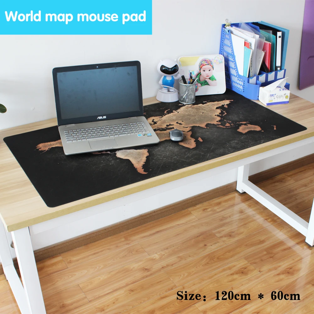 Pbpad store горячий маленький и большой супер карта мира офисный игровой коврик для мыши скоростной компьютерный ноутбук коврик для мыши Настольный коврик
