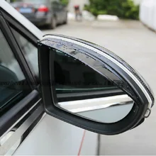 ABS оконный козырек зеркало заднего вида укрытия боковое зеркало тенты для VW Golf 7 GTI mk7 VII