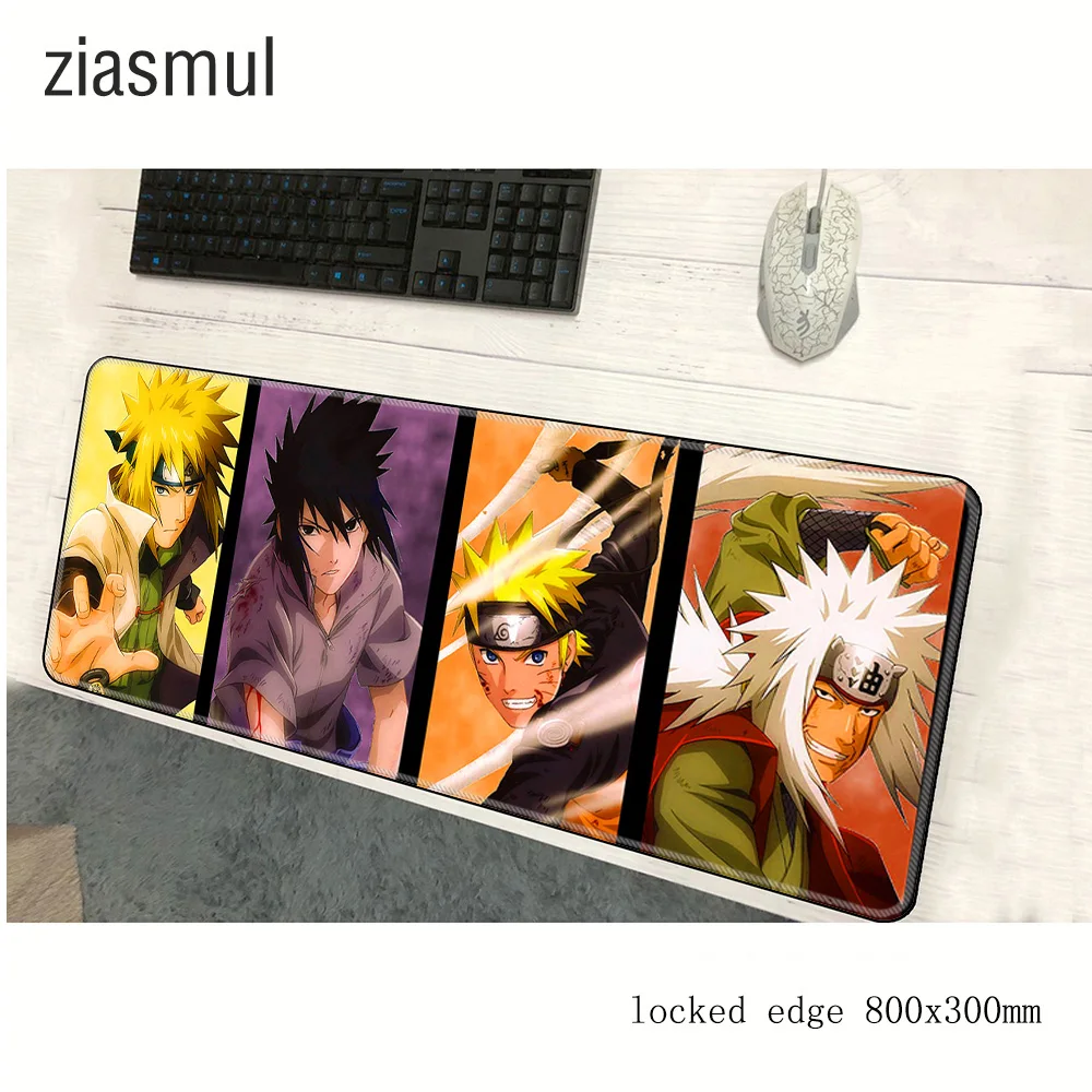 Наруто padmouse 800x300x2 мм коврик для мыши notbook компьютерный Sharingan игровой геймер