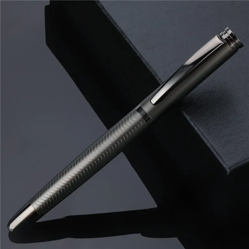 

1 PC High Quality Ballpoint Pen Metal Business Writing Signing Calligraphy Pens Gift Box Office School Stationary Supplies 03733