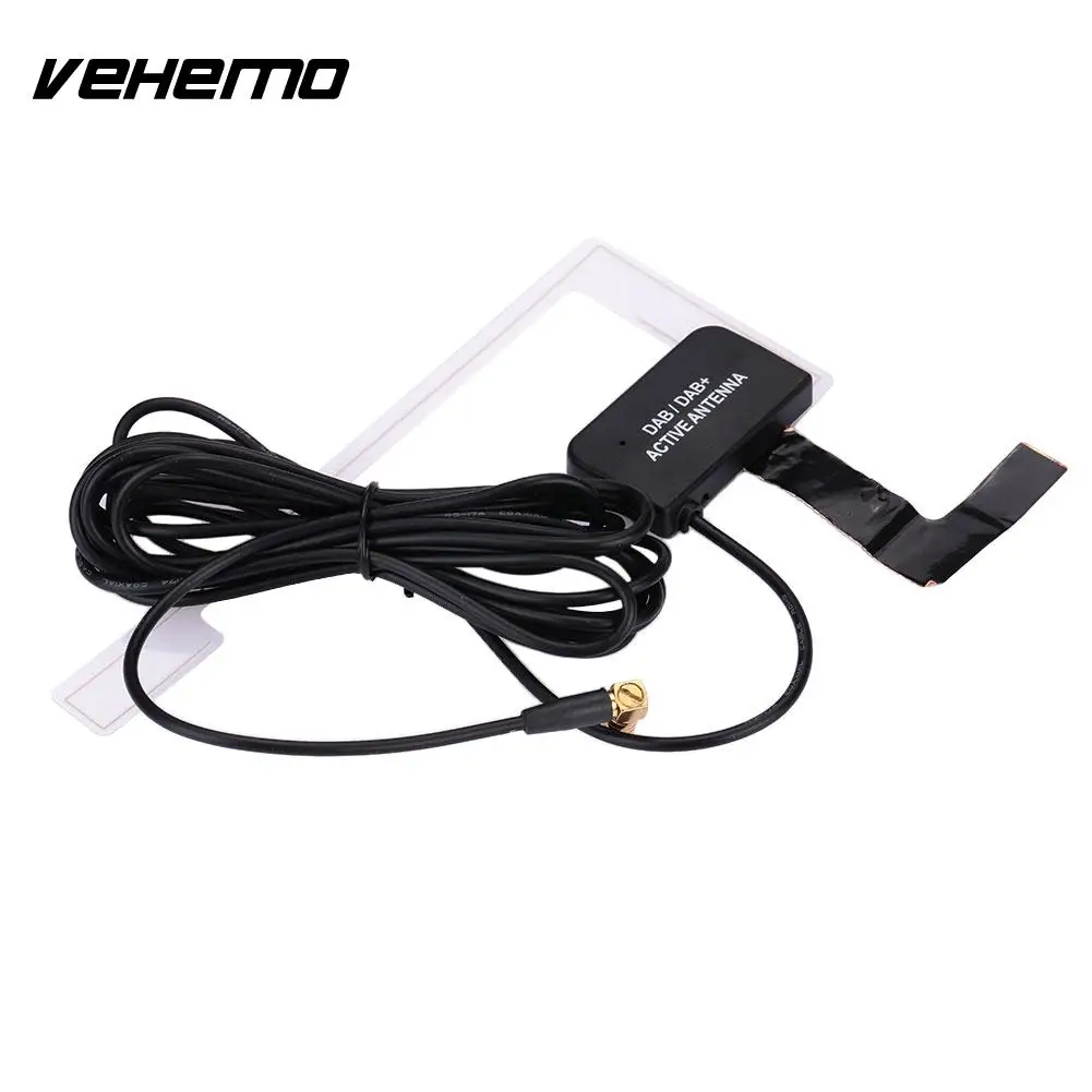 

Digital Car Radio Antenna Active Right Angle Connector SMB Stable Performance