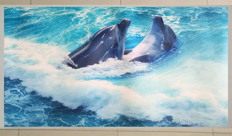 Custom 3D Floor Mural Wallpaper Sea Water Wave Bathroom 3D Floor Mural PVC Waterproof Self-adhesive Vinyl Wallpaper Home Decor Custom 3D Floor Mural Wallpaper Sea Water Wave Bathroom 3D Floor Mural PVC Waterproof Self-adhesive Vinyl Wallpaper Home Decor