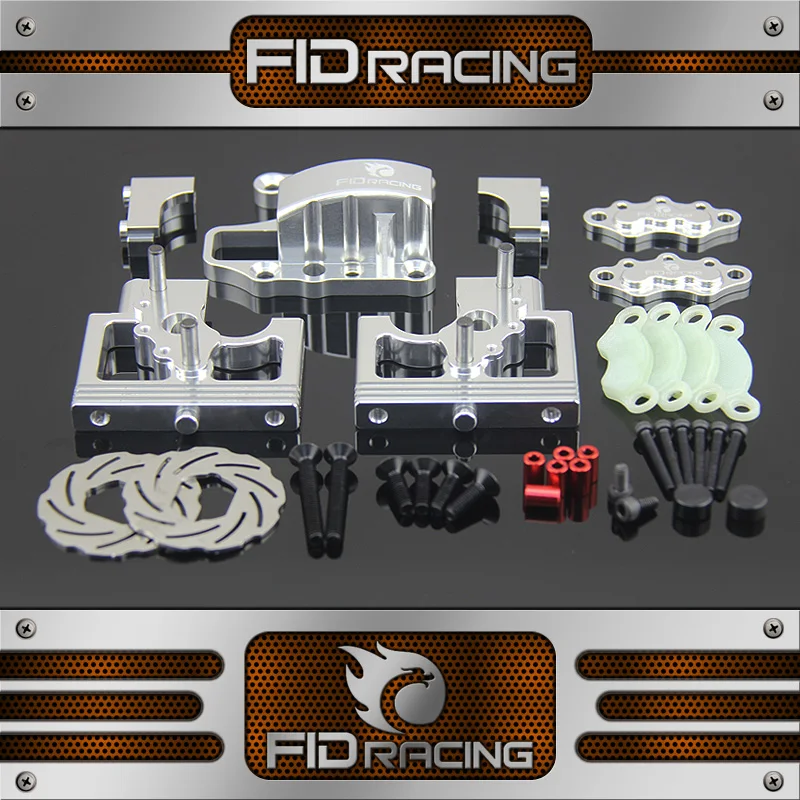 FID Racing Центр Diff Кронштейн регулируемый суппорты Версия Серебряный Красный выбрать LOSI DBXL