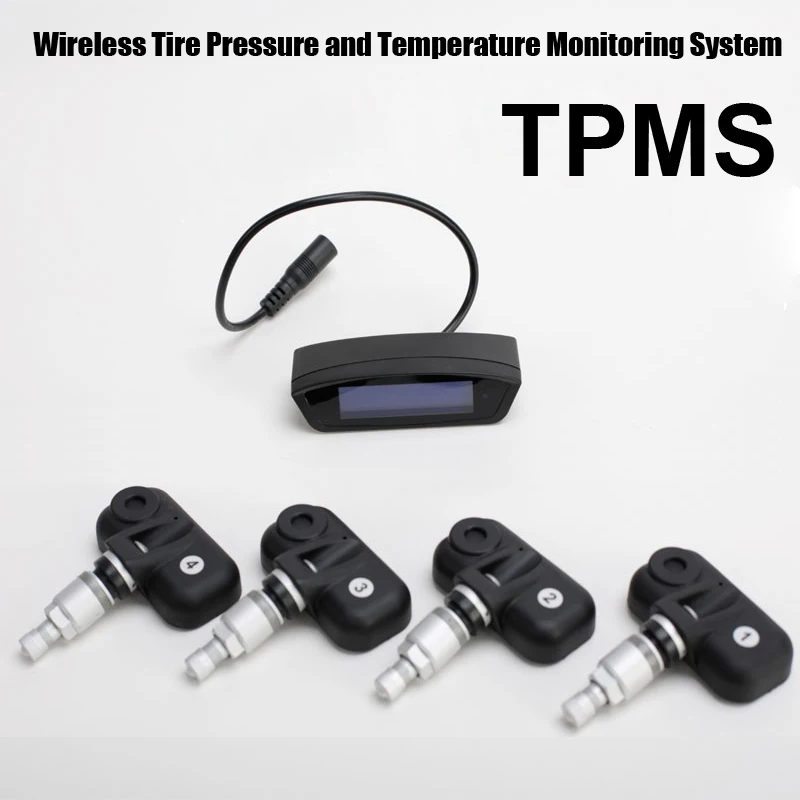 Tire Pressure Monitoring System Car TPMS with 4 pcs Internal Sensors