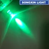 100pcs 5mm GREEN Light-Emitting-Diode Automatic Flashing LED Flash Control Blinking 5mm Blink LED Diodo 1.5HZ danshan G ► Photo 3/5