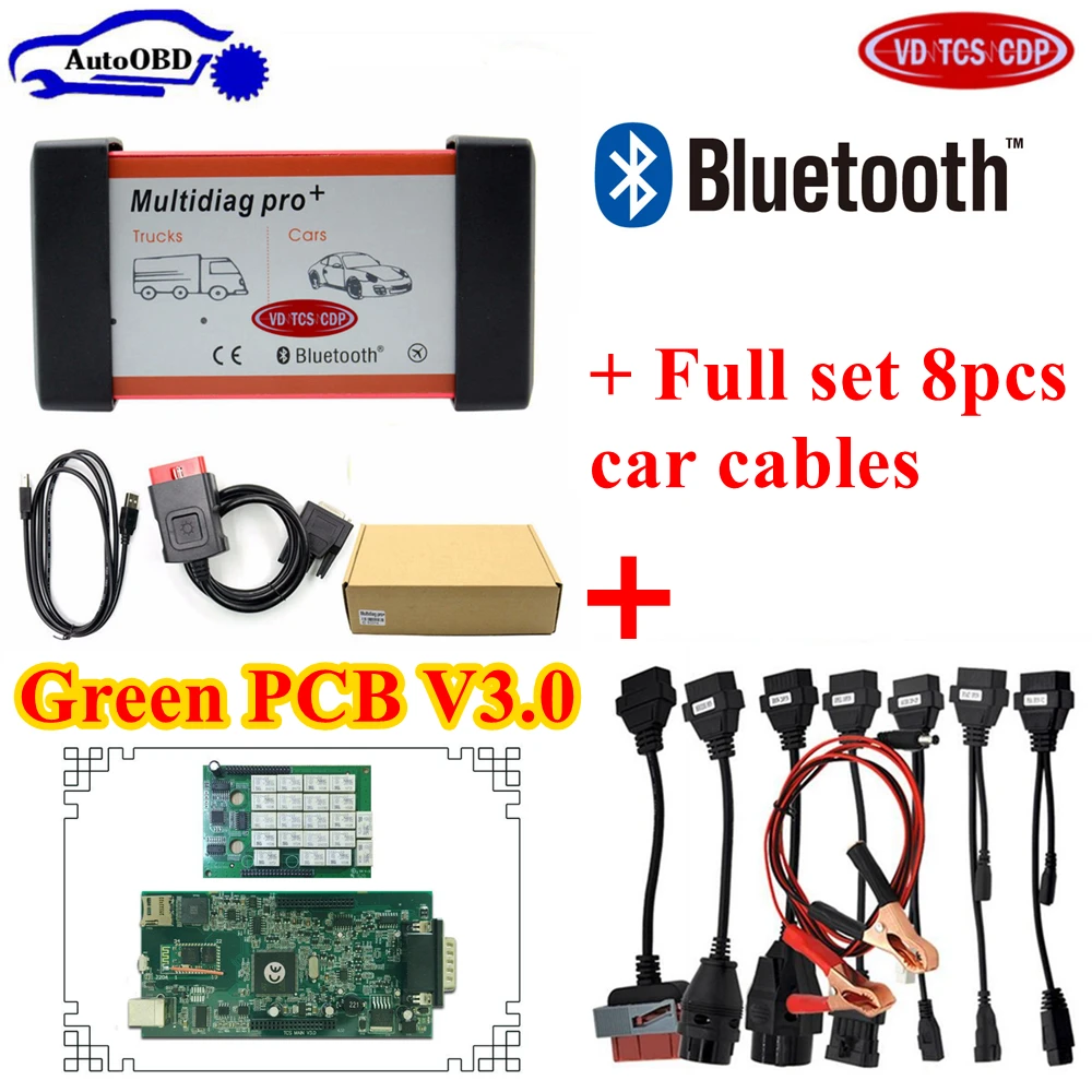 2017 Новый CDP Multidiag Pro + Bluetooth с 2015. R1/2014 R2 dvd программное обеспечение VD TCS obd2