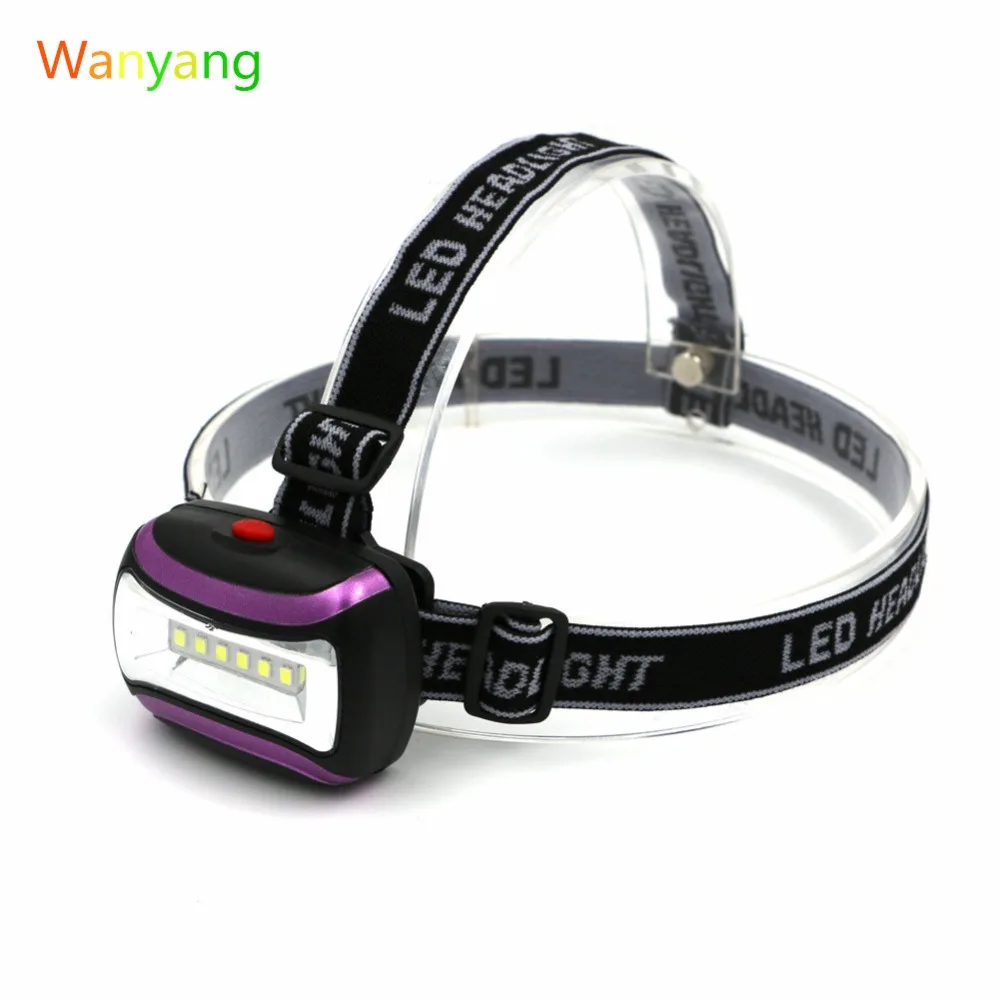 Super Bright 6 LED Headlamp Headlight 3 Mode Head Torch Light Lamp Lanterna Camping Hunting Bycling