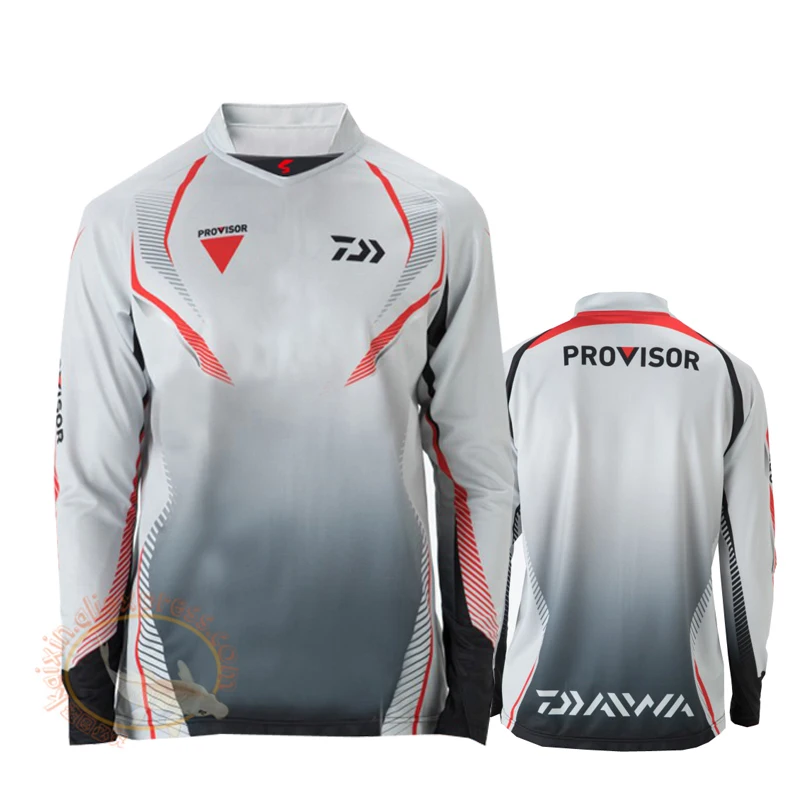 

2019 Man DAWA Breathed Comfortable Fishing Jerseys Autumn Fishing Shirt Long Sleeve Anti-UV Quick Dry Fishing Clothing T-Shirt
