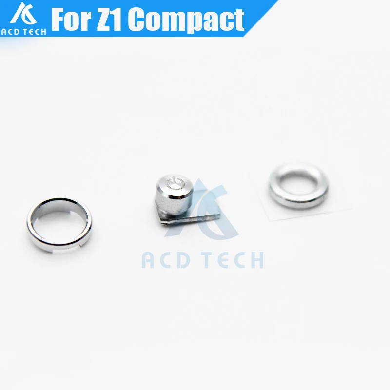 

Original New Power On Off Button Switch Key Circle Ring Headset Jack Ring Full Set for Sony Xperia Z1 Compact M51W Z1 Mini