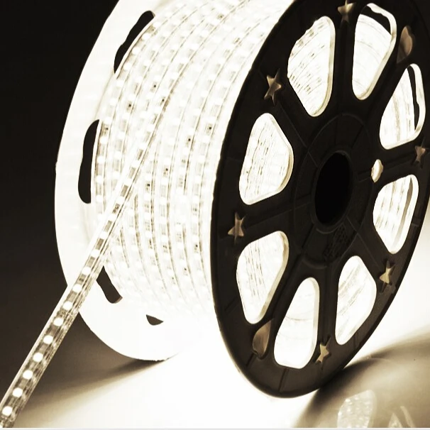 #Best 220V LED Strip Light SMD5050 Flexible LED Light 1M 2M 3M 4M 5M 6M 7M 8M 9M 10M 15M 60leds M Home Decoration Lamps Waterproof