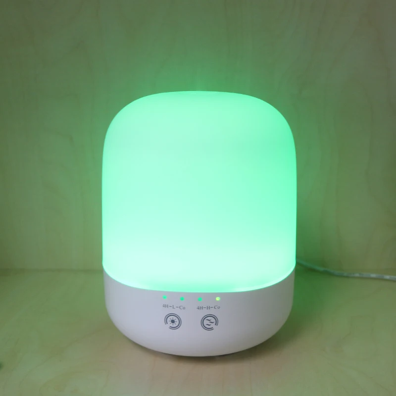 

Apano New 300ml Ultrasonic Aroma Diffuser Creative Essential Oil Aromatherapy Humidifier High Quality 2 Mist Mode 7-Changed LED