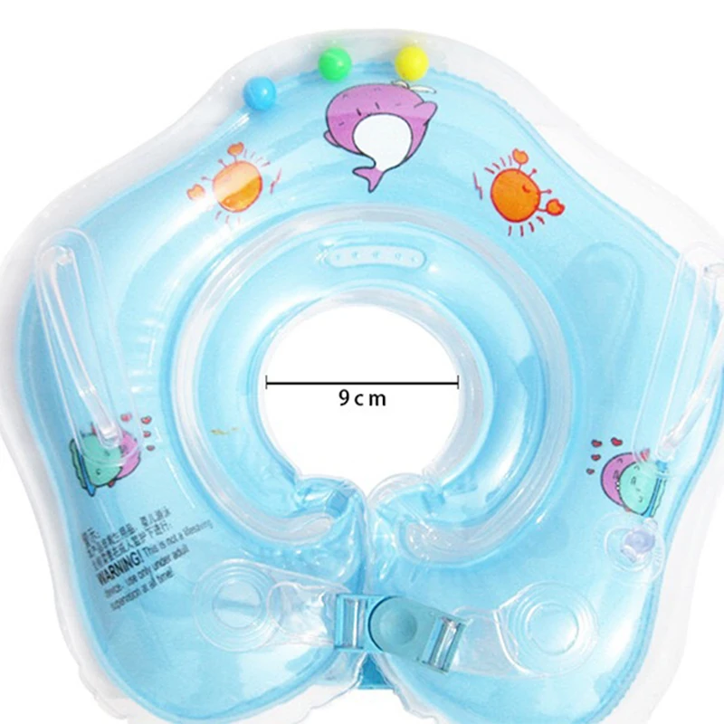 Newest baby float swimming ring infant baby Inflatable neck ring Safety Baby Tube Ring baby bath swimming pool accessories
