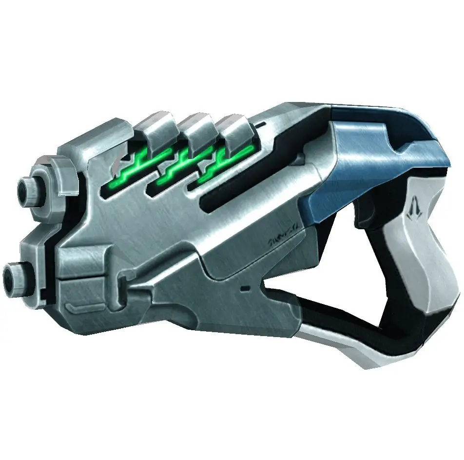 Mass Effect 3 игры фантастика Eergy хранения дуги пистолет 3D бумажная модель сделай сам