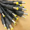 50CM Extension Line Male to Male DC 5.5*2.1 to 5.5*2.1 Mobile Power Output DC Thick Line External Connector Cable 3A 0.12 Core ► Photo 2/6